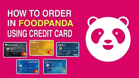 How to ORDER in FOODPANDA using your CREDIT CARD.